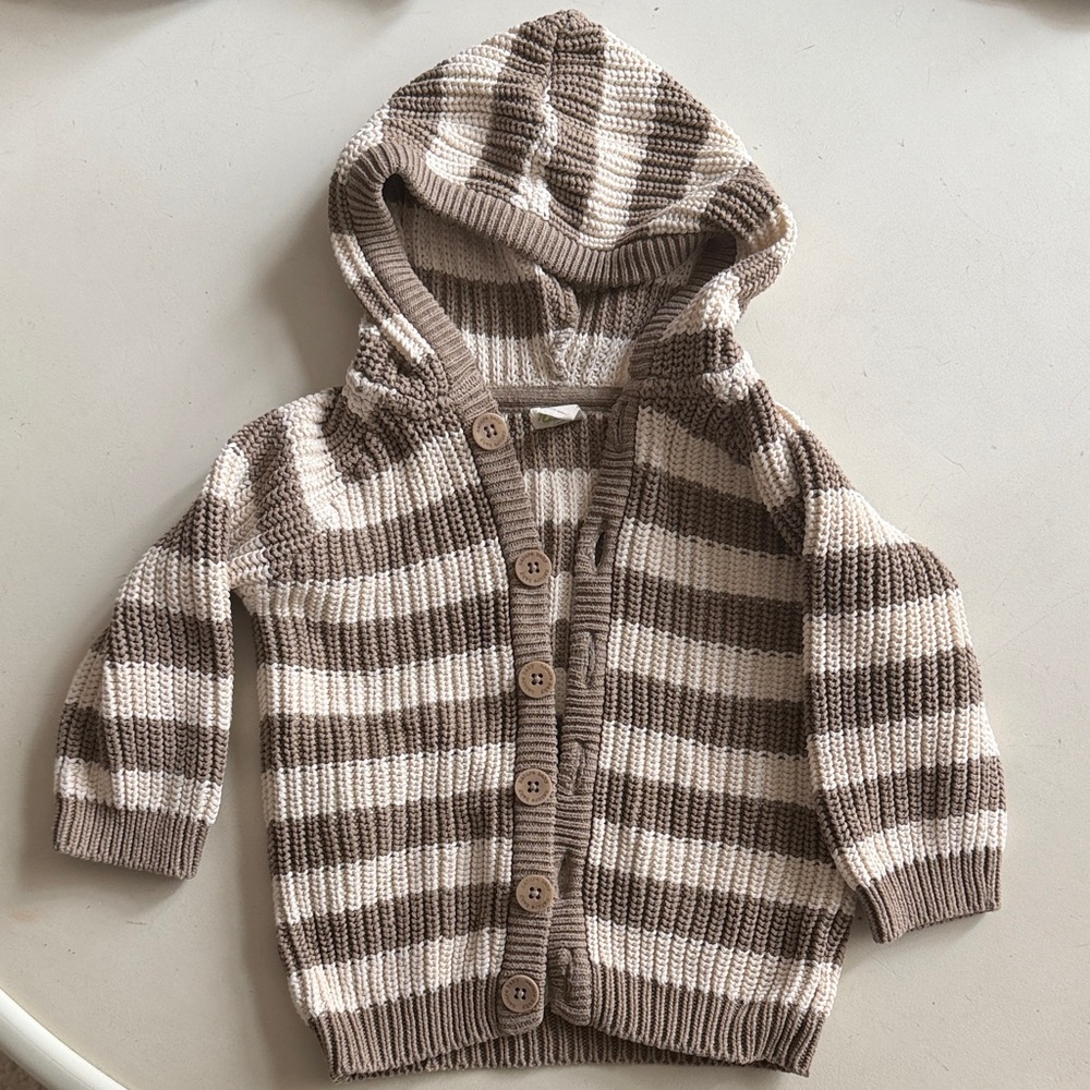Nature Baby Oak Hoodie Sz 1 year